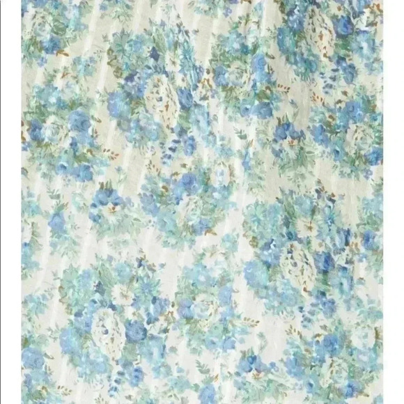 Donations 2025. NWT Olga Floral Print Cotton Ruffle Top FRNCH Paris XS - Picture 3 of 7